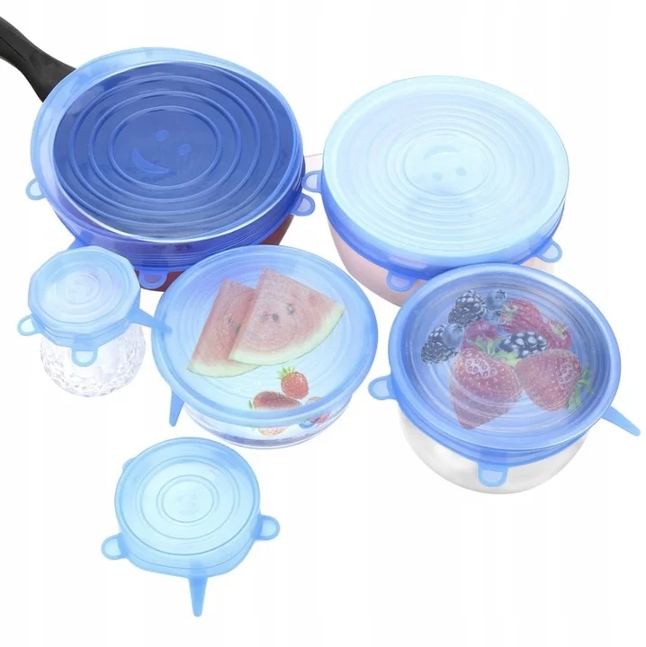 Zestaw 6 Pokrywek silikonowych 35.99 zł